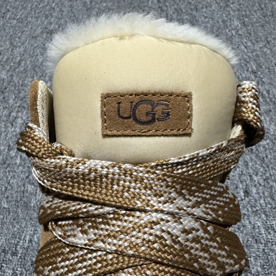 图片[9]-平台外贸专供 UGG Highmel 梅尔 粗鞋带款 高帮雪地靴 面包鞋 1145390 十年品牌制鞋代工厂生产线出品 注重每一处细节 隆丰A级真羊皮毛一体 完全遵循ZP工艺流程打造 尺码：35 36 37 38 39 40 41-选品中心