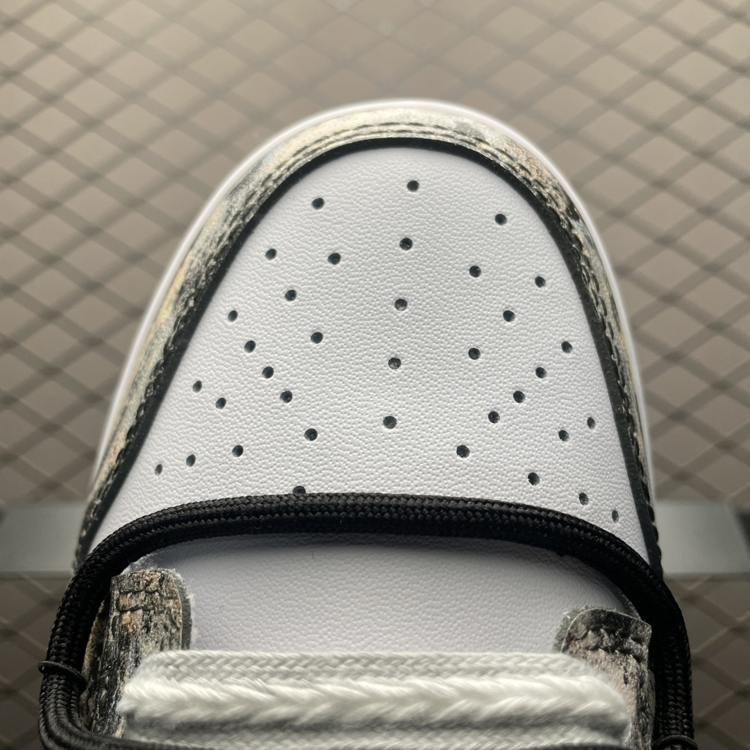 图片[7]-NK Dunk Low 客制款 低帮休闲板鞋 HF5441-100 尺码：40 40.5 41 42 42.5 43 44 44.5 45 46-选品中心