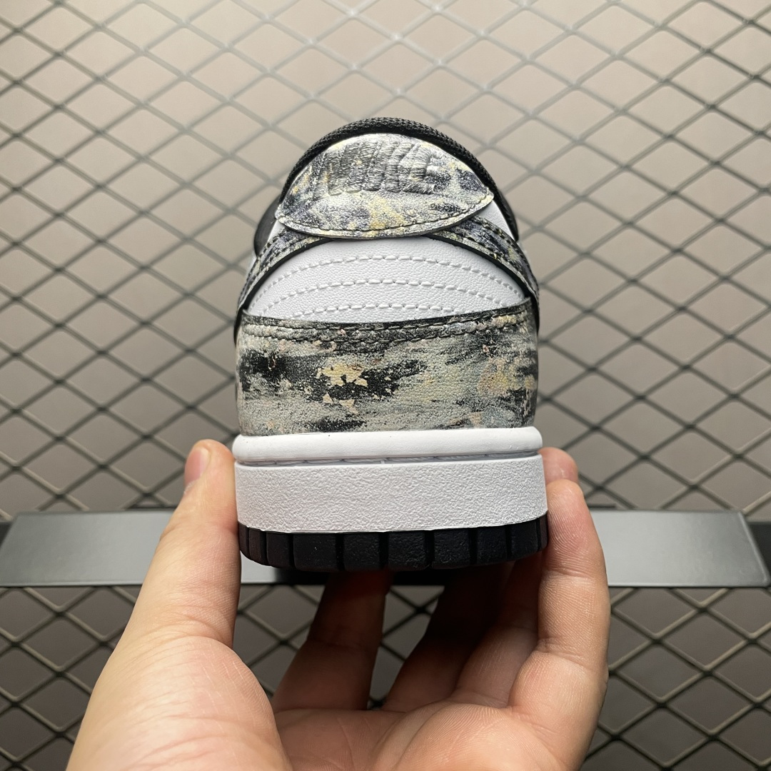 图片[2]-NK Dunk Low 客制款 低帮休闲板鞋 HF5441-100 尺码：40 40.5 41 42 42.5 43 44 44.5 45 46-选品中心