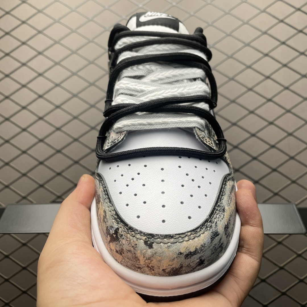 图片[9]-NK Dunk Low 客制款 低帮休闲板鞋 HF5441-100 尺码：40 40.5 41 42 42.5 43 44 44.5 45 46-选品中心