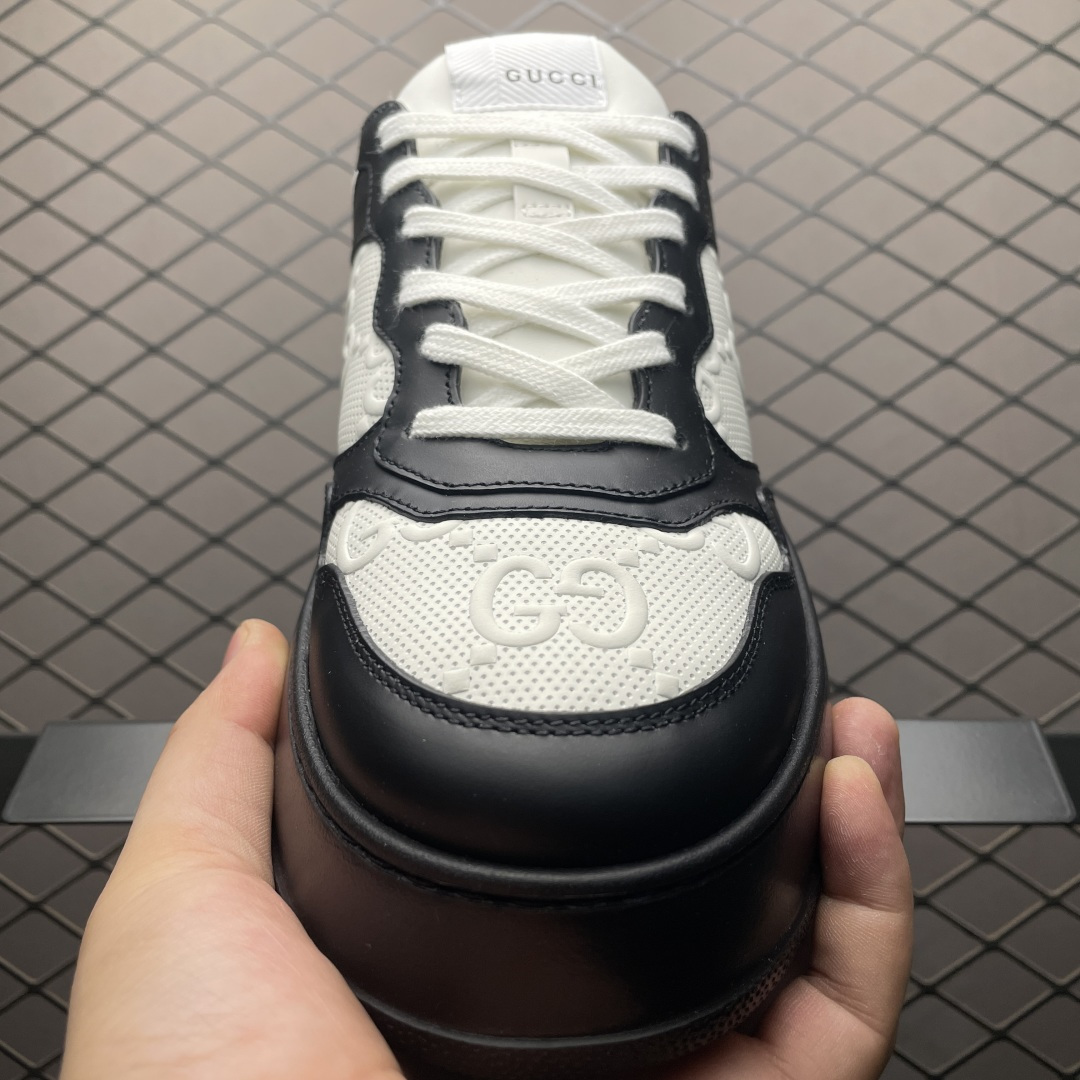 图片[9]-纯原 Gucci 古驰 Chunky 饼干鞋 全新订单出货 购入原版开发 平台高端零售 海外充Z专供品质 皮料、面料按原鞋标准定制 独立磨具，区别市面流通版本，配全新专柜包装，出厂即经过严格QC质检，细节、品控到位 完全遵循原版工艺打造 尺码：35 36 37 38 39 40 41 42 43 44 45-选品中心