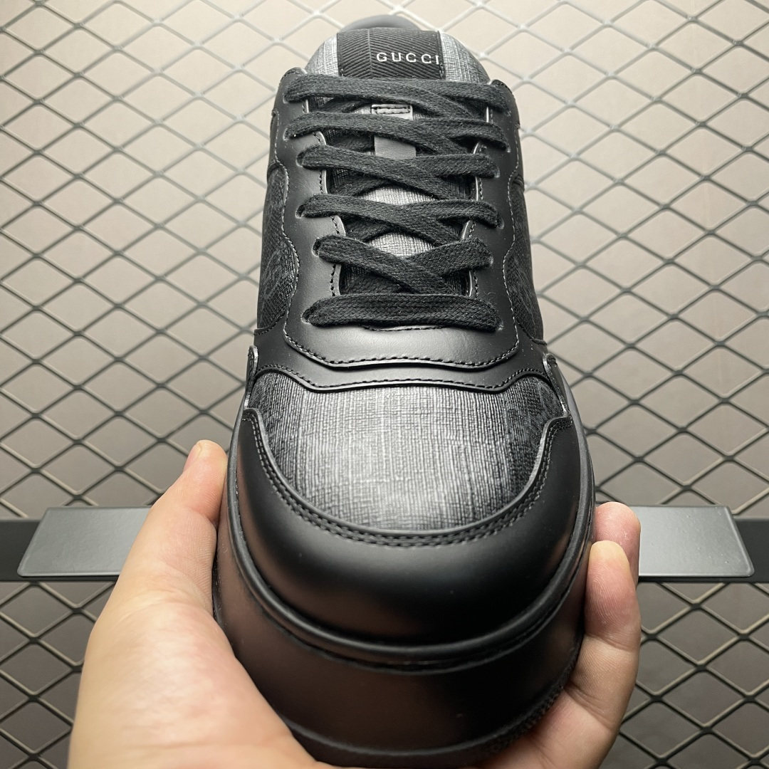 图片[9]-纯原 Gucci 古驰 Chunky 饼干鞋 全新订单出货 购入原版开发 平台高端零售 海外充Z专供品质 皮料、面料按原鞋标准定制 独立磨具，区别市面流通版本，配全新专柜包装，出厂即经过严格QC质检，细节、品控到位 完全遵循原版工艺打造 尺码：40 41 42 43 44 45-选品中心