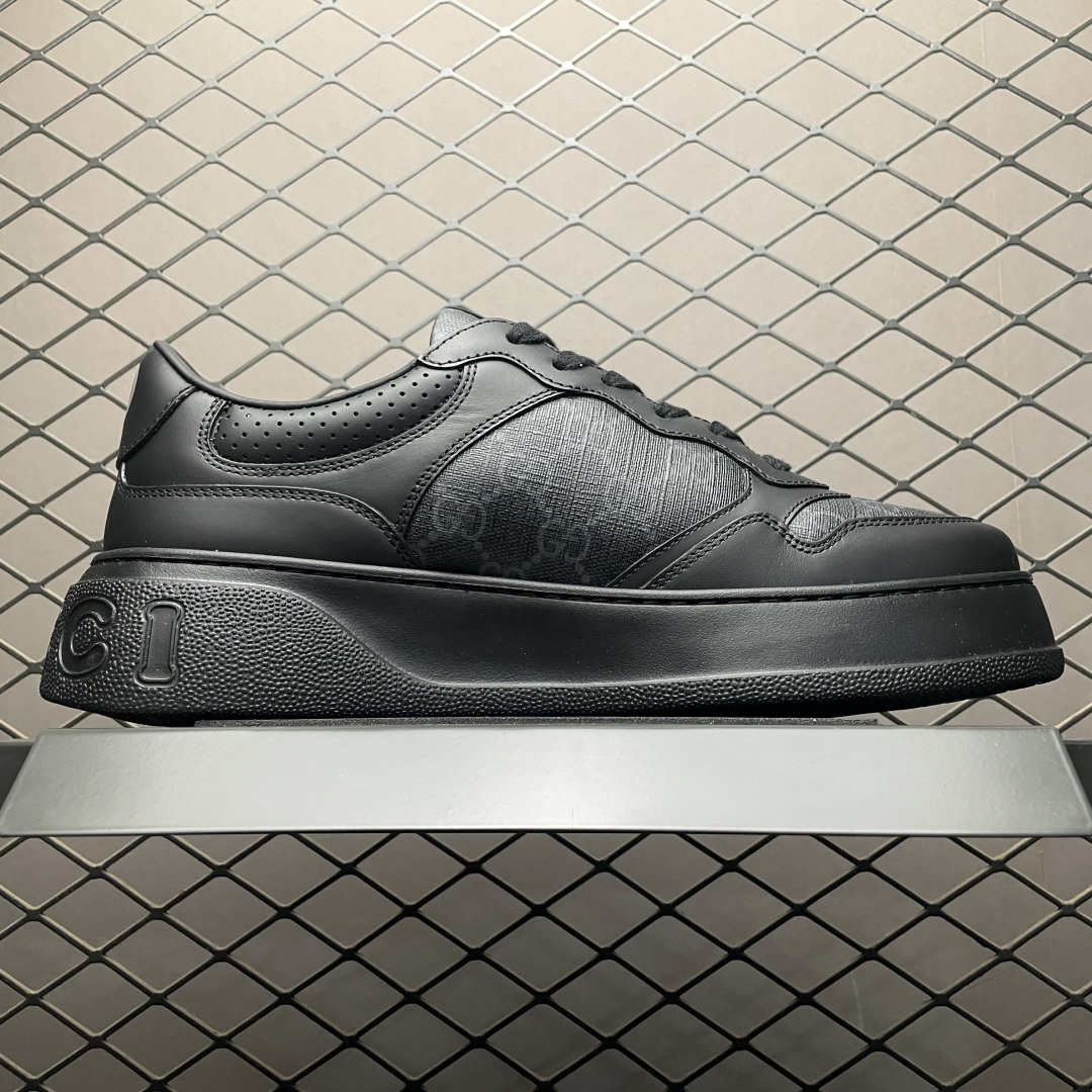 图片[3]-纯原 Gucci 古驰 Chunky 饼干鞋 全新订单出货 购入原版开发 平台高端零售 海外充Z专供品质 皮料、面料按原鞋标准定制 独立磨具，区别市面流通版本，配全新专柜包装，出厂即经过严格QC质检，细节、品控到位 完全遵循原版工艺打造 尺码：40 41 42 43 44 45-选品中心