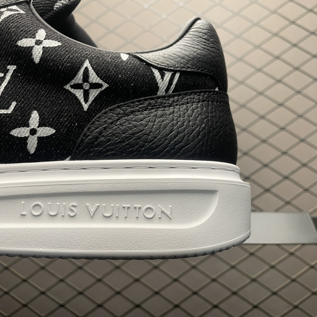 图片[4]-Louis Vuitton LV 路易威登 Beverly Hills 低帮休闲板鞋 海淘代购同渠道品质 高端零售 外贸充正专供 原版购入开发 ZP级全套包装 完美楦型 正确卡色 大底TPU 质感媲美原版 细节与原版一致 请注意区分市面通货材 尺码：38 39 40 41 42 43 44 45 46-选品中心