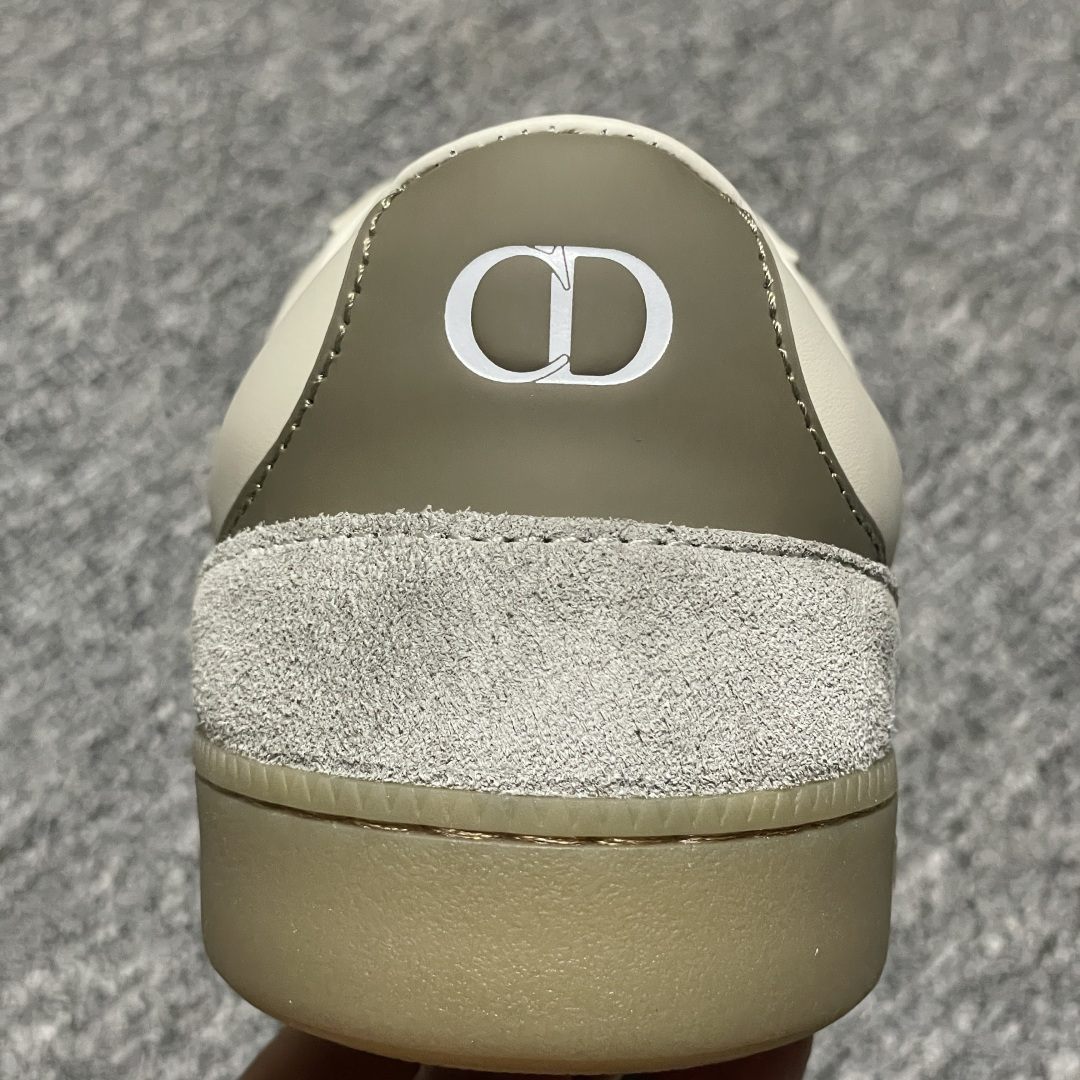 图片[9]-Dior 迪奥 B01 老钱风 低帮休闲板鞋 海淘代购同渠道品质 原版购入开发 私模大底 进口牛皮鞋面（内里胎牛皮）打造 高端零售 外贸充正专供 ZP级全套包装 完美楦型 正确卡色 质感媲美原版 细节与原版一致 请注意区分市面通货材 尺码：38 39 40 41 42 43 44 45 46-选品中心