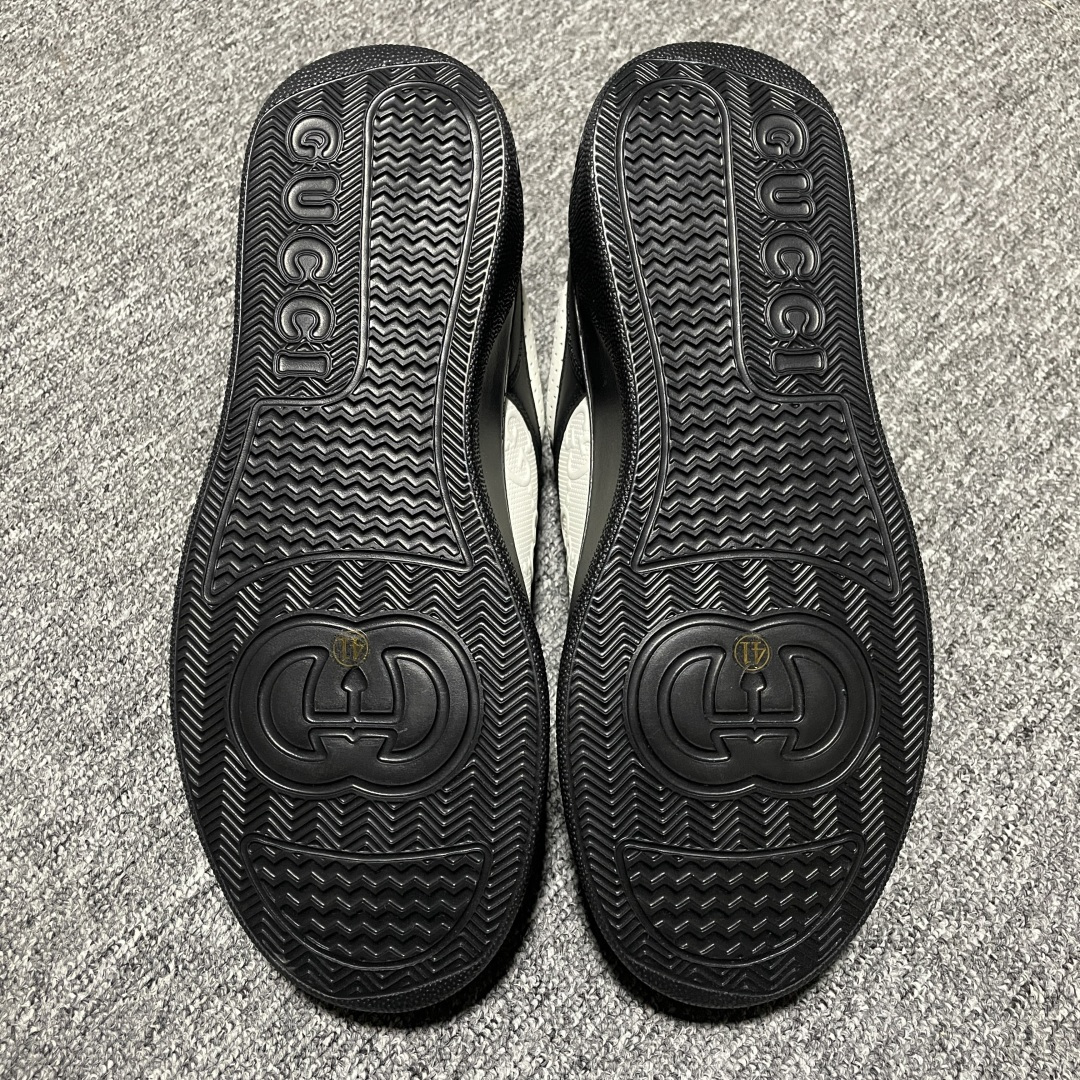 图片[3]-纯原 Gucci 古驰 Chunky 饼干鞋 全新订单出货 购入原版开发 平台高端零售 海外充Z专供品质 皮料、面料按原鞋标准定制 独立磨具，区别市面流通版本，配全新专柜包装，出厂即经过严格QC质检，细节、品控到位 完全遵循原版工艺打造 尺码：35 36 37 38 39 40 41 42 43 44 45-选品中心