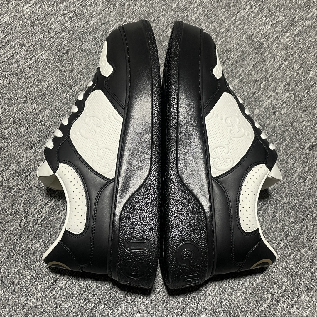 图片[2]-纯原 Gucci 古驰 Chunky 饼干鞋 全新订单出货 购入原版开发 平台高端零售 海外充Z专供品质 皮料、面料按原鞋标准定制 独立磨具，区别市面流通版本，配全新专柜包装，出厂即经过严格QC质检，细节、品控到位 完全遵循原版工艺打造 尺码：35 36 37 38 39 40 41 42 43 44 45-选品中心