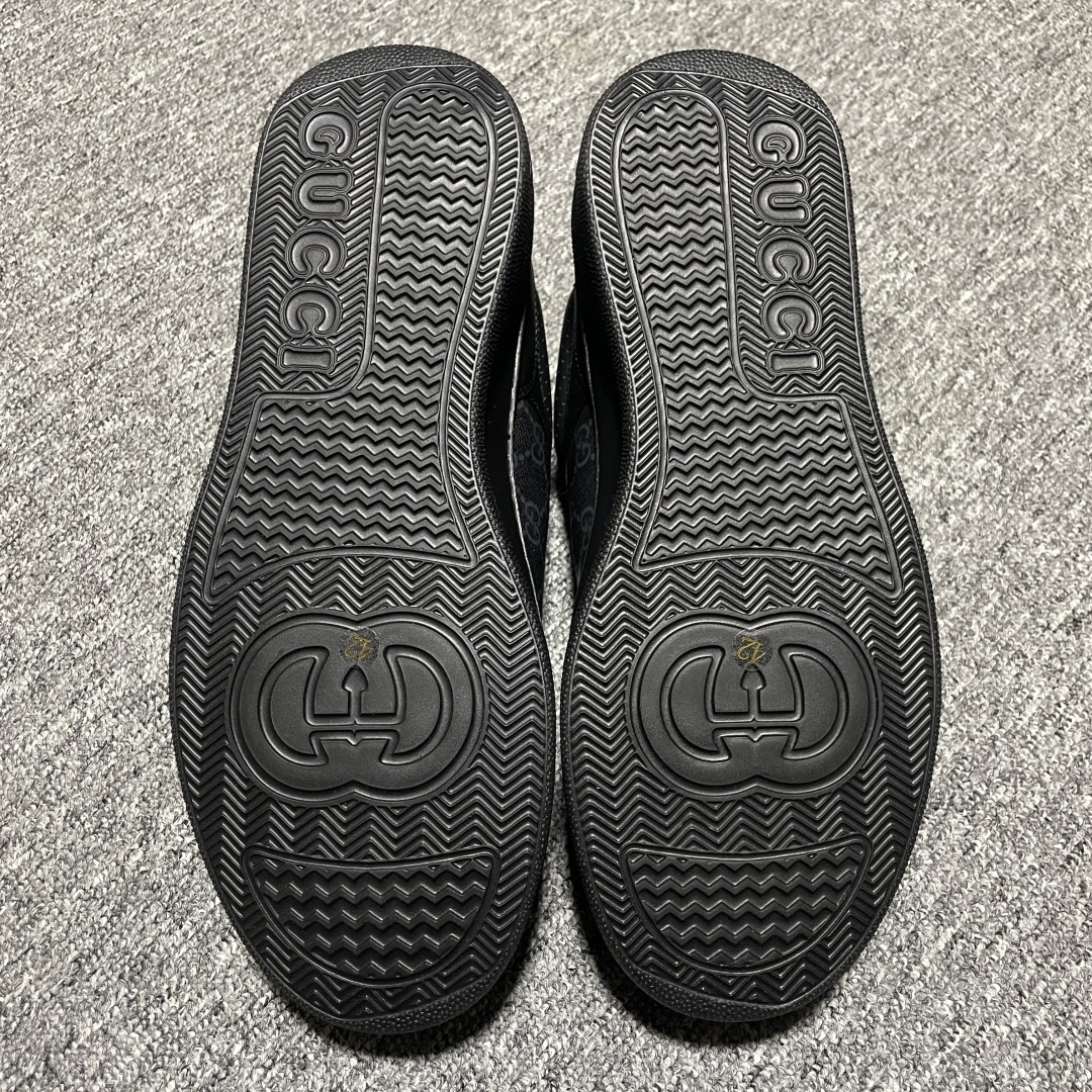 图片[3]-纯原 Gucci 古驰 Chunky 饼干鞋 全新订单出货 购入原版开发 平台高端零售 海外充Z专供品质 皮料、面料按原鞋标准定制 独立磨具，区别市面流通版本，配全新专柜包装，出厂即经过严格QC质检，细节、品控到位 完全遵循原版工艺打造 尺码：40 41 42 43 44 45-选品中心