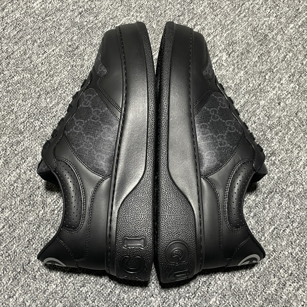 图片[2]-纯原 Gucci 古驰 Chunky 饼干鞋 全新订单出货 购入原版开发 平台高端零售 海外充Z专供品质 皮料、面料按原鞋标准定制 独立磨具，区别市面流通版本，配全新专柜包装，出厂即经过严格QC质检，细节、品控到位 完全遵循原版工艺打造 尺码：40 41 42 43 44 45-选品中心