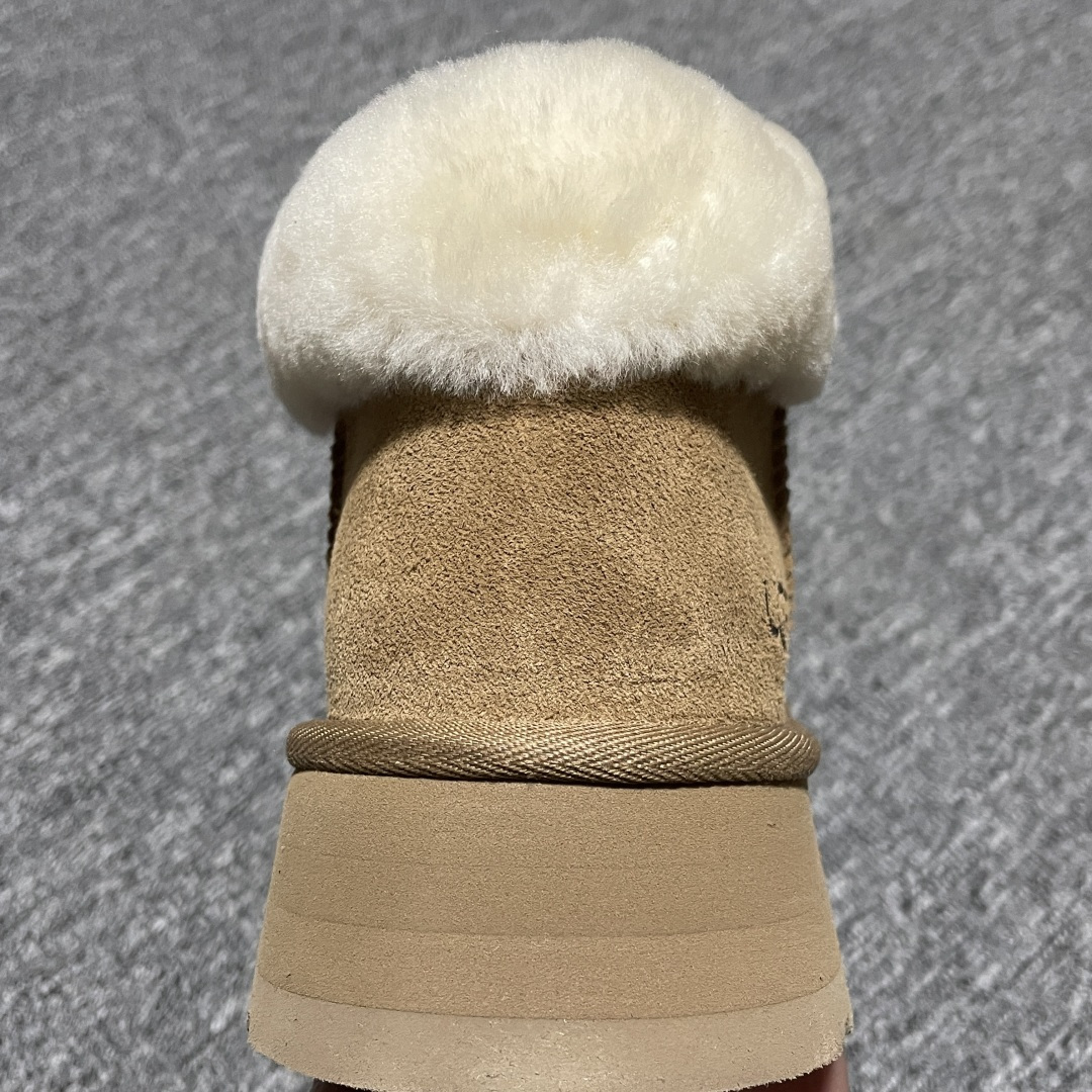 图片[8]-平台外贸专供 UGG Funkette Boot 牛剖层革 方克特 及踝 雪地靴 1122551 十年品牌制鞋代工厂生产线出品 注重每一处细节 隆丰A级真羊皮毛一体 完全遵循ZP工艺流程打造 尺码：35 36 37 38 39 40-选品中心