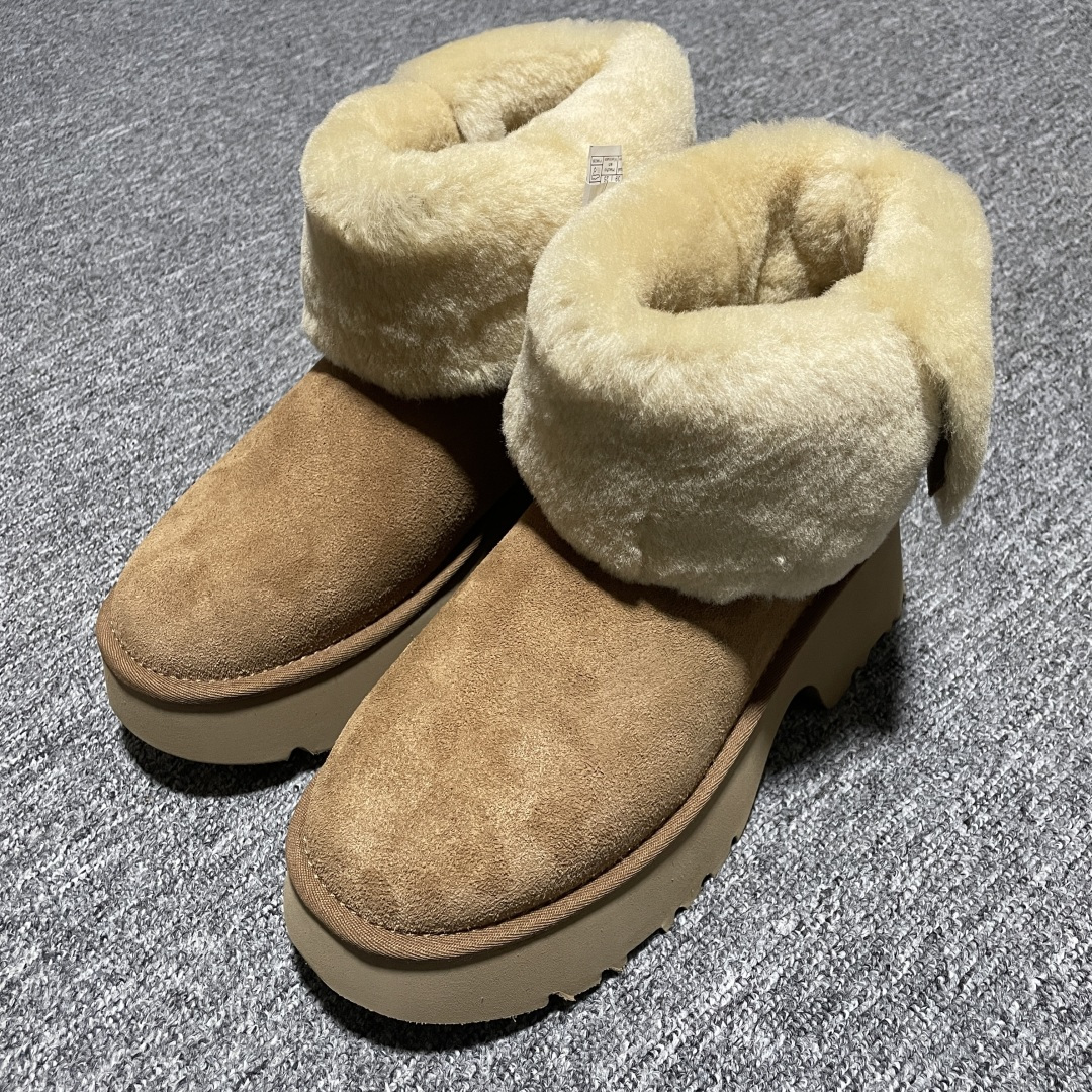 图片[4]-平台外贸专供 UGG 高帮雪地靴 1171533 十年品牌制鞋代工厂生产线出品 注重每一处细节 隆丰A级真羊皮毛一体 完全遵循ZP工艺流程打造 尺码：35 36 37 38 39 40-选品中心