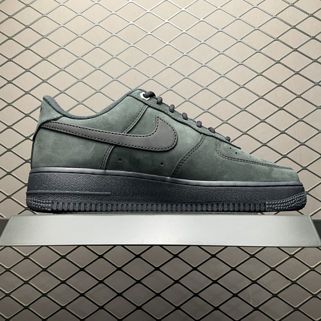 NK Air Force 1 Low 空军一号低帮休闲板鞋 CJ9179-001 原厂冲刀皮料切割干净 