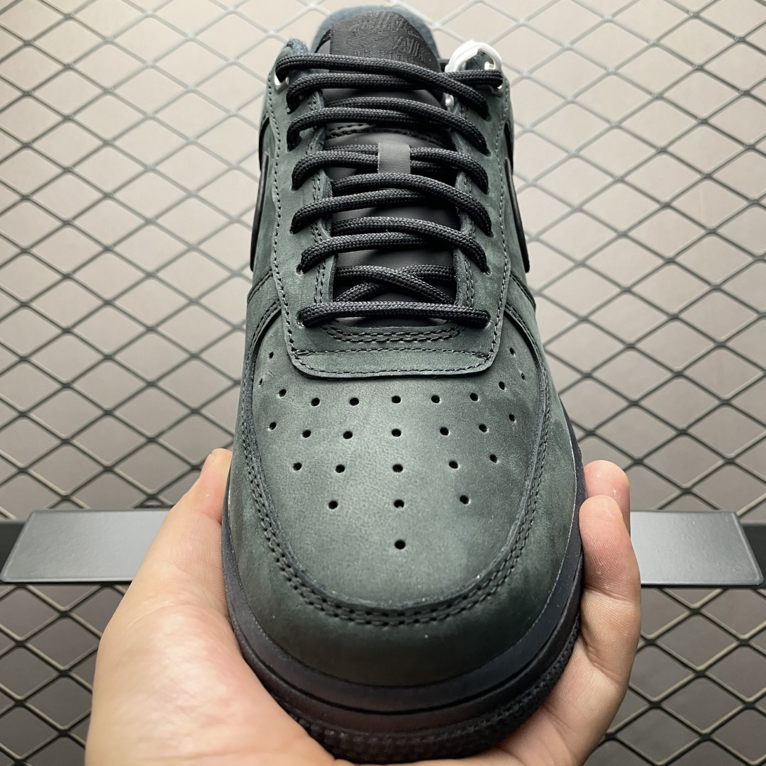 NK Air Force 1 Low 空军一号低帮休闲板鞋 CJ9179-001 原厂冲刀皮料切割干净 