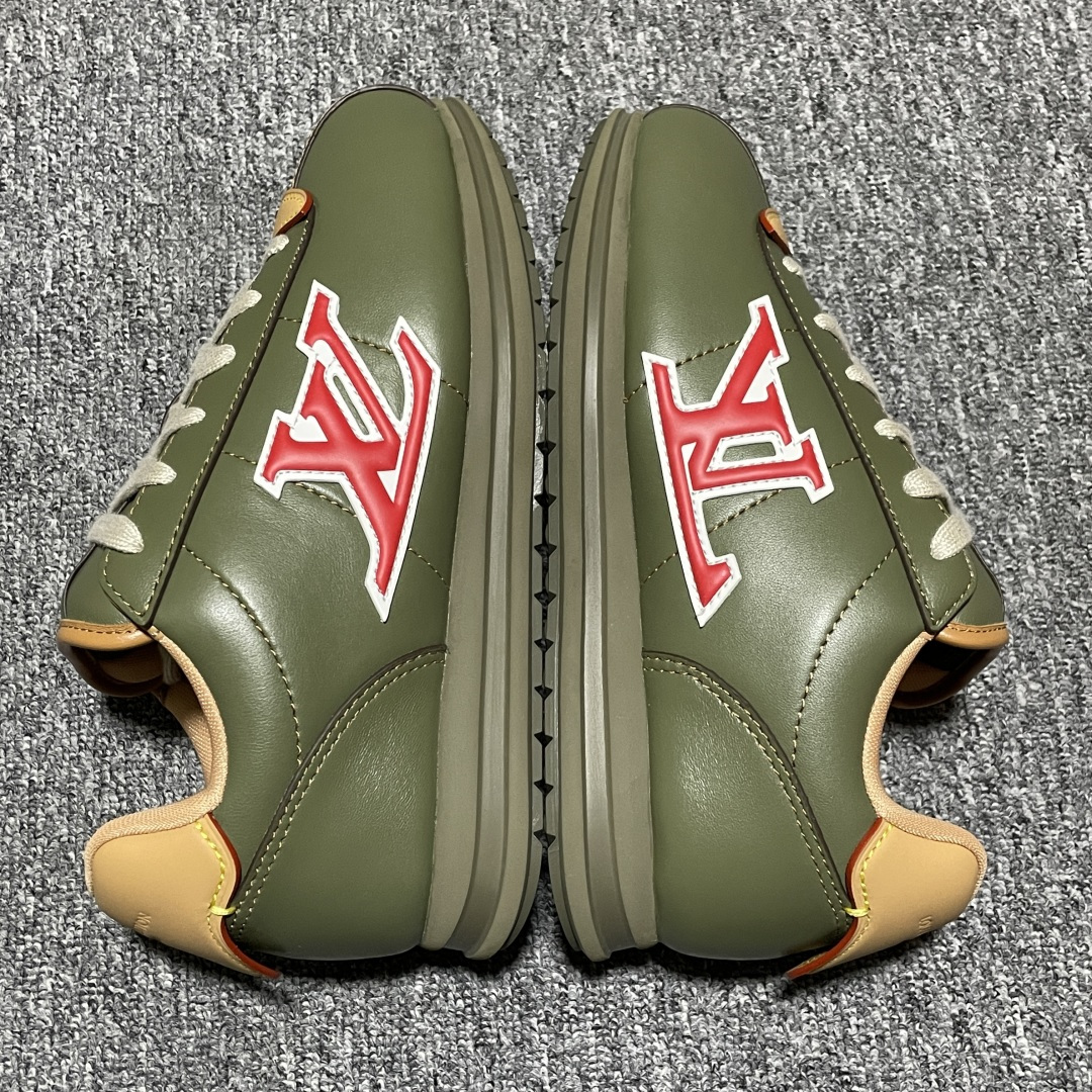 图片[8]-M版纯原 Nigo x Louis Vuitton 路易威登 LV Buttersoft 阿甘鞋 低帮休闲面包鞋 全新订单 高端零售外贸充正专供 原版购入开发 全鞋羊皮 牛皮鞋面 ZP级全套包装 完美楦型 正确卡色 大底TPU 质感媲美原版 细节与原版一致 请注意区分市面通货材 尺码：35 36 37 38 39 40 41 42 43 44 45 46 偏大一码-选品中心