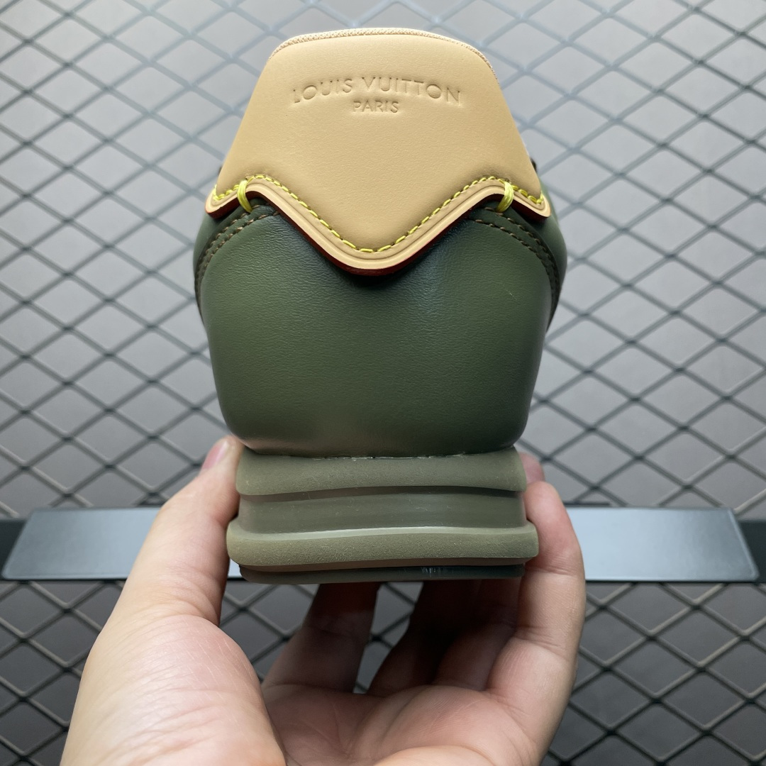 图片[2]-M版纯原 Nigo x Louis Vuitton 路易威登 LV Buttersoft 阿甘鞋 低帮休闲面包鞋 全新订单 高端零售外贸充正专供 原版购入开发 全鞋羊皮 牛皮鞋面 ZP级全套包装 完美楦型 正确卡色 大底TPU 质感媲美原版 细节与原版一致 请注意区分市面通货材 尺码：35 36 37 38 39 40 41 42 43 44 45 46 偏大一码-选品中心