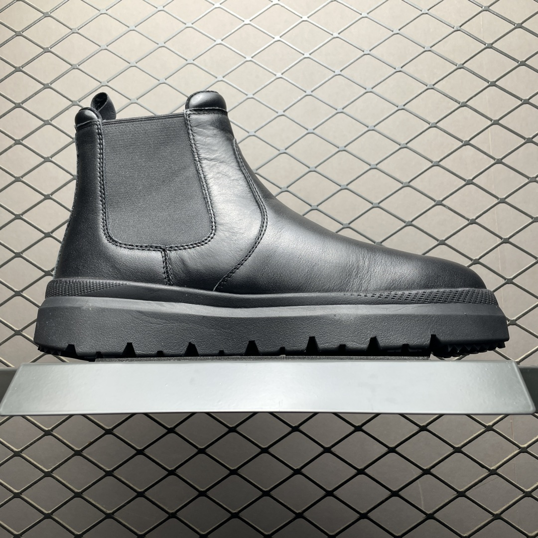 图片[3]-平台外贸专供 UGG Burleigh Chelsea 切尔西 男士高帮雪地靴 1151790 十年品牌制鞋代工厂生产线出品 注重每一处细节 隆丰A级真羊皮毛一体 完全遵循ZP工艺流程打造 尺码：39 40 41 42 43 44 45-选品中心