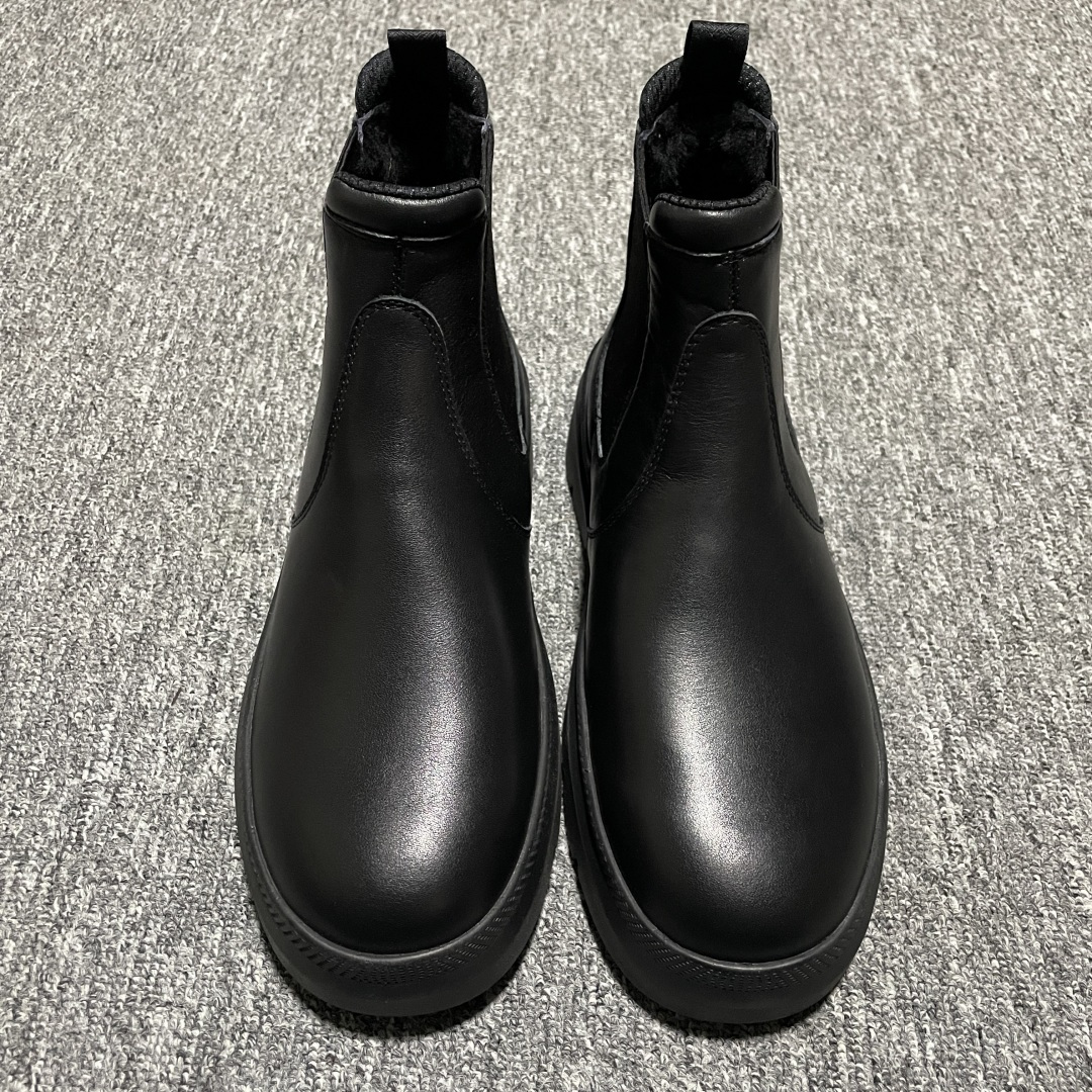 平台外贸专供 UGG Burleigh Chelsea 切尔西 男士高帮雪地靴 1151790 十年品牌制鞋代工厂生产线出品 注重每一处细节 隆丰A级真羊皮毛一体 完全遵循ZP工艺流程打造 尺码：39 40 41 42 43 44 45-选品中心