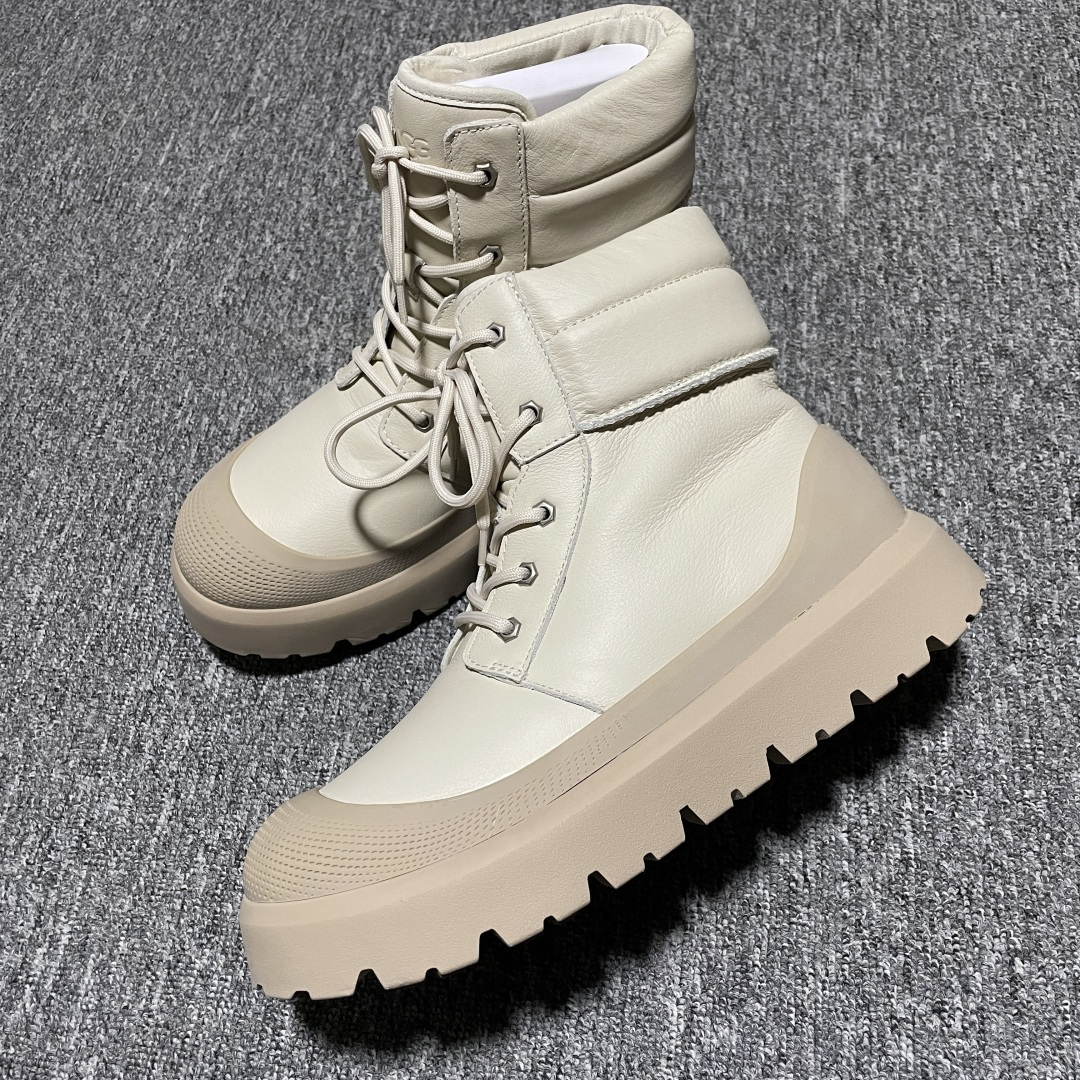 图片[4]-平台外贸专供 UGG Neumel Weather Hybrid 男士高帮雪地靴 1158208 十年品牌制鞋代工厂生产线出品 注重每一处细节 隆丰A级真羊皮毛一体 完全遵循ZP工艺流程打造 尺码：39 40 41 42 43 44 45-选品中心