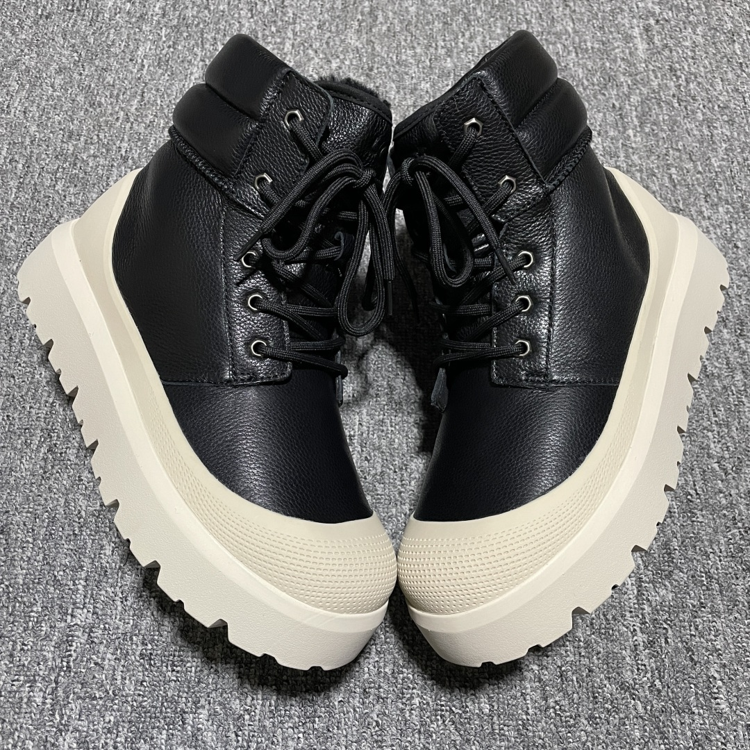 图片[2]-平台外贸专供 UGG Neumel Weather Hybrid 男士高帮雪地靴 1158208 十年品牌制鞋代工厂生产线出品 注重每一处细节 隆丰A级真羊皮毛一体 完全遵循ZP工艺流程打造 尺码：39 40 41 42 43 44 45-选品中心