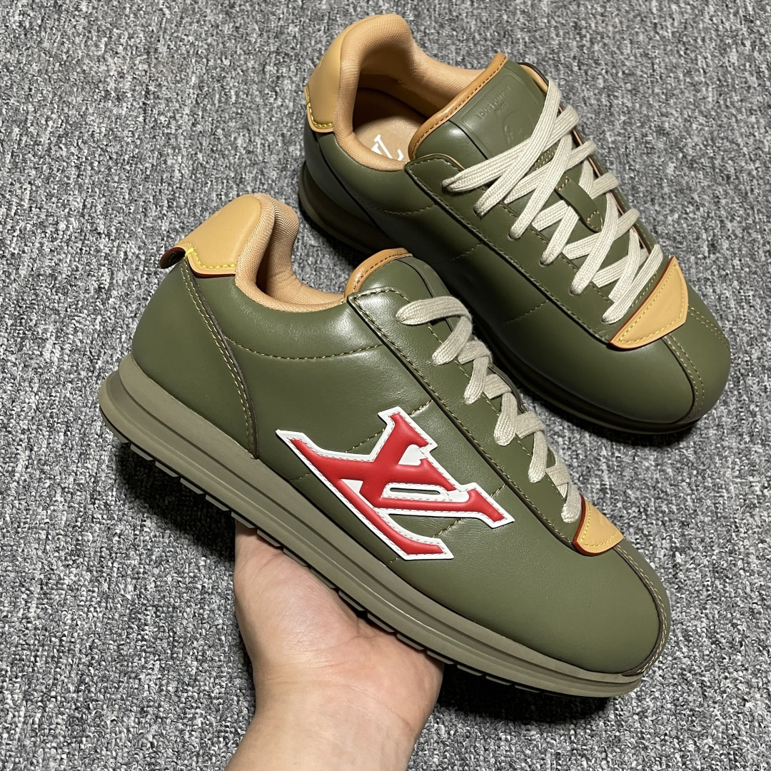 图片[6]-M版纯原 Nigo x Louis Vuitton 路易威登 LV Buttersoft 阿甘鞋 低帮休闲面包鞋 全新订单 高端零售外贸充正专供 原版购入开发 全鞋羊皮 牛皮鞋面 ZP级全套包装 完美楦型 正确卡色 大底TPU 质感媲美原版 细节与原版一致 请注意区分市面通货材 尺码：35 36 37 38 39 40 41 42 43 44 45 46 偏大一码-选品中心