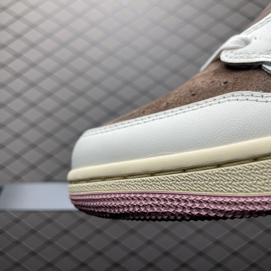 图片[6]-Travis Scott x Air Jordan 1 AJ1乔1低帮倒钩 DZ4137-206 大厂代工流水线打造 纯原级既视感 细节随意对比 尺码：40 40.5 41 42 42.5 43 44 44.5 45 46 47.5-选品中心