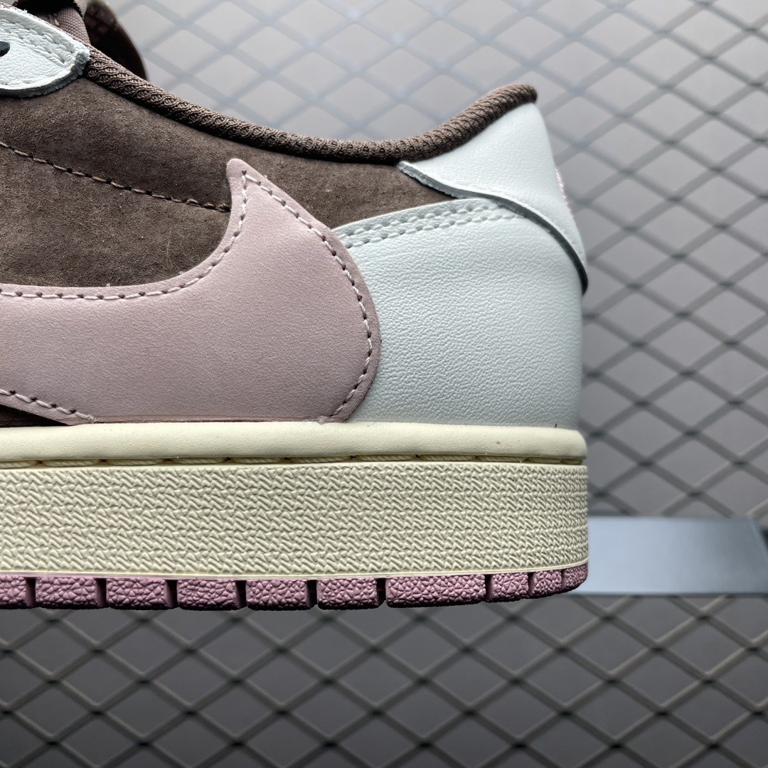 图片[4]-Travis Scott x Air Jordan 1 AJ1乔1低帮倒钩 DZ4137-206 大厂代工流水线打造 纯原级既视感 细节随意对比 尺码：40 40.5 41 42 42.5 43 44 44.5 45 46 47.5-选品中心