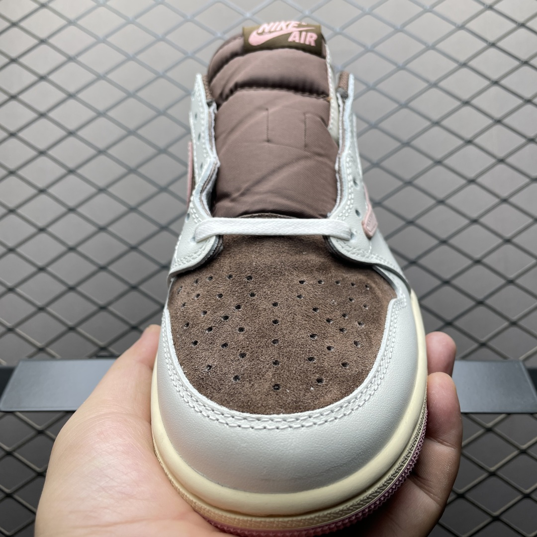 图片[9]-Travis Scott x Air Jordan 1 AJ1乔1低帮倒钩 DZ4137-206 大厂代工流水线打造 纯原级既视感 细节随意对比 尺码：40 40.5 41 42 42.5 43 44 44.5 45 46 47.5-选品中心