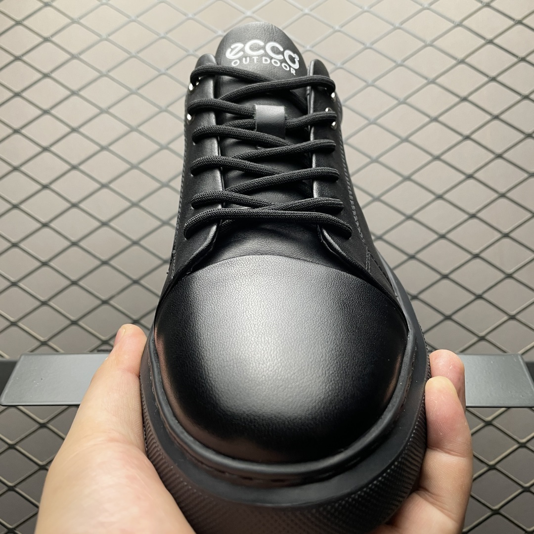 图片[9]-ECCO 爱步 柔酷7号系列 经典百搭低帮板鞋 470364 鞋面采用臻选牛皮 质感丰富，脚感柔软舒适 鞋面设有GORE-TEX防水薄膜 给你贴心防水保护 简约系带 贴合脚型 橡胶鞋底 轻盈柔韧，防滑耐磨 舒适耐穿 随享出行 休闲百搭 简约利落 尺码：38 39 40 41 42 43 44（皮鞋码）-选品中心