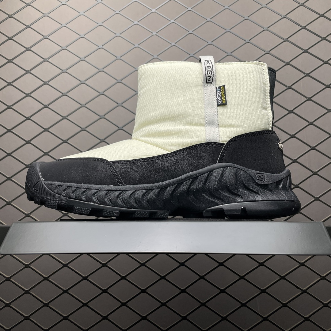 Keen 科恩 Hood Nxis Pull On wp 冬季中帮户外加绒款雪地鞋 1028100 尺码：35.5 36 37 37.5 38 38.5 39 39.5-选品中心