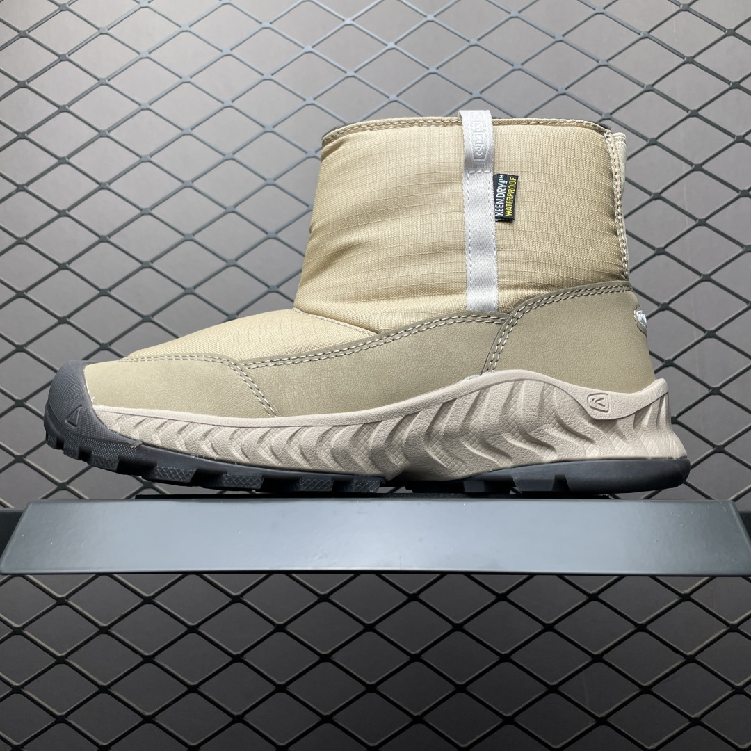 Keen 科恩 Hood Nxis Pull On wp 冬季中帮户外加绒款雪地鞋 1028100 尺码：35.5 36 37 37.5 38 38.5 39 39.5-选品中心