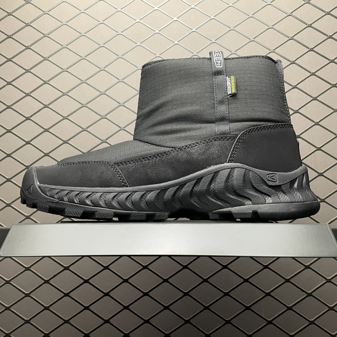 Keen 科恩 Hood Nxis Pull On wp 冬季中帮户外加绒款雪地鞋 1028100 尺码：35.5 36 37 37.5 38 38.5 39 39.5-选品中心