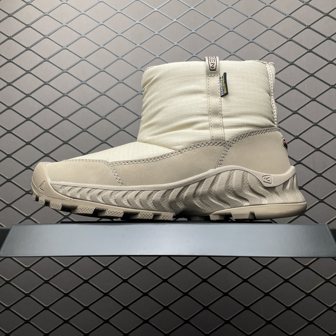 Keen 科恩 Hood Nxis Pull On wp 冬季中帮户外加绒款雪地鞋 1028100 尺码：35.5 36 37 37.5 38 38.5 39 39.5-选品中心