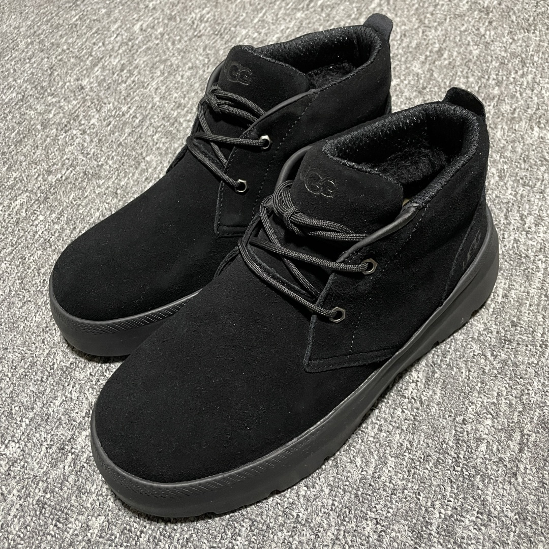 图片[4]-平台外贸专供 UGG Burleigh Chukka 男士中帮雪地靴 1151773 十年品牌制鞋代工厂生产线出品 注重每一处细节 隆丰A级真羊皮毛一体 完全遵循ZP工艺流程打造 尺码：40 41 42 43 44 45-选品中心