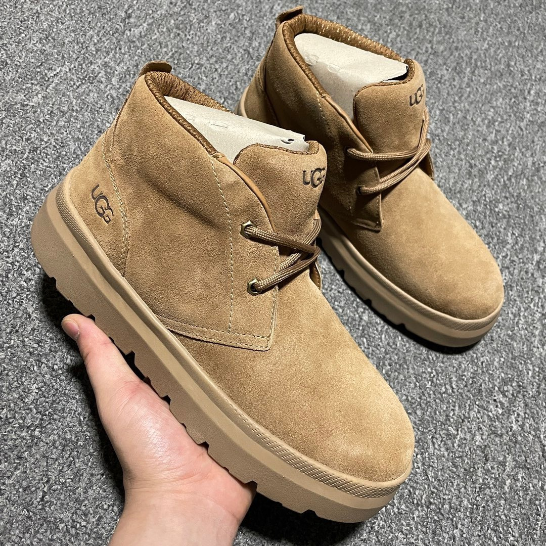 图片[6]-平台外贸专供 UGG Burleigh Chukka 男士中帮雪地靴 1151773 十年品牌制鞋代工厂生产线出品 注重每一处细节 隆丰A级真羊皮毛一体 完全遵循ZP工艺流程打造 尺码：40 41 42 43 44 45-选品中心