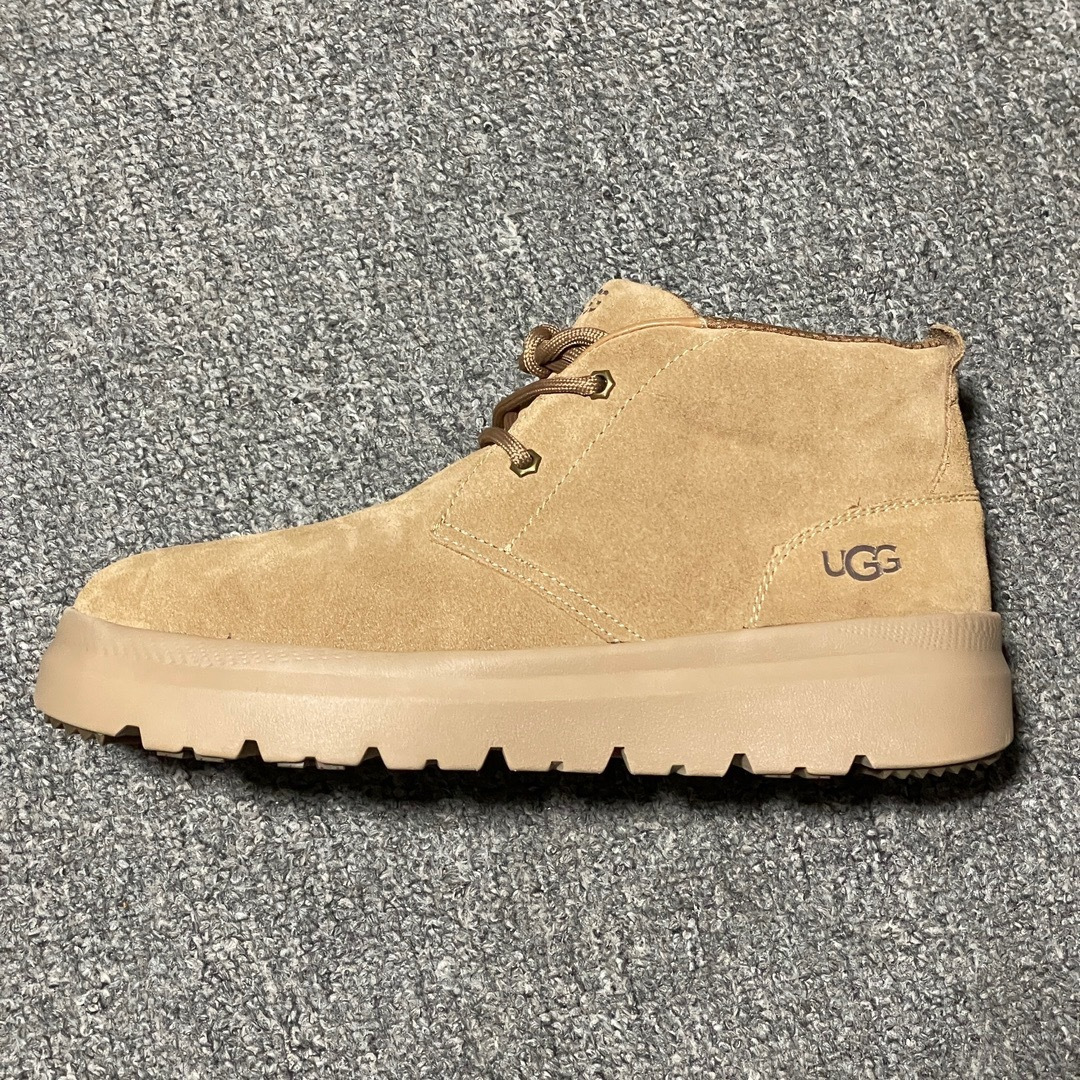 图片[5]-平台外贸专供 UGG Burleigh Chukka 男士中帮雪地靴 1151773 十年品牌制鞋代工厂生产线出品 注重每一处细节 隆丰A级真羊皮毛一体 完全遵循ZP工艺流程打造 尺码：40 41 42 43 44 45-选品中心