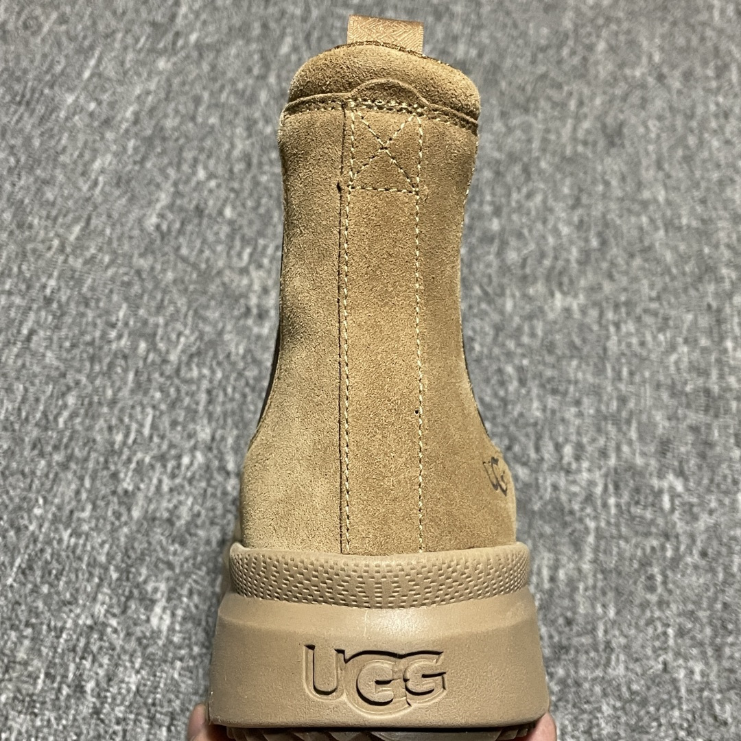 图片[8]-平台外贸专供 UGG Burleigh Chelsea 切尔西 男士高帮雪地靴 1152050 十年品牌制鞋代工厂生产线出品 注重每一处细节 隆丰A级真羊皮毛一体 完全遵循ZP工艺流程打造 尺码：40 41 42 43 44 45-选品中心