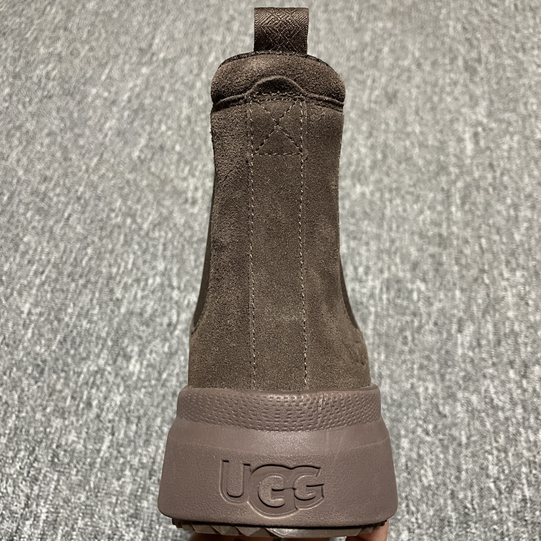 图片[8]-平台外贸专供 UGG Burleigh Chelsea 切尔西 男士高帮雪地靴 1152050 十年品牌制鞋代工厂生产线出品 注重每一处细节 隆丰A级真羊皮毛一体 完全遵循ZP工艺流程打造 尺码：40 41 42 43 44 45-选品中心