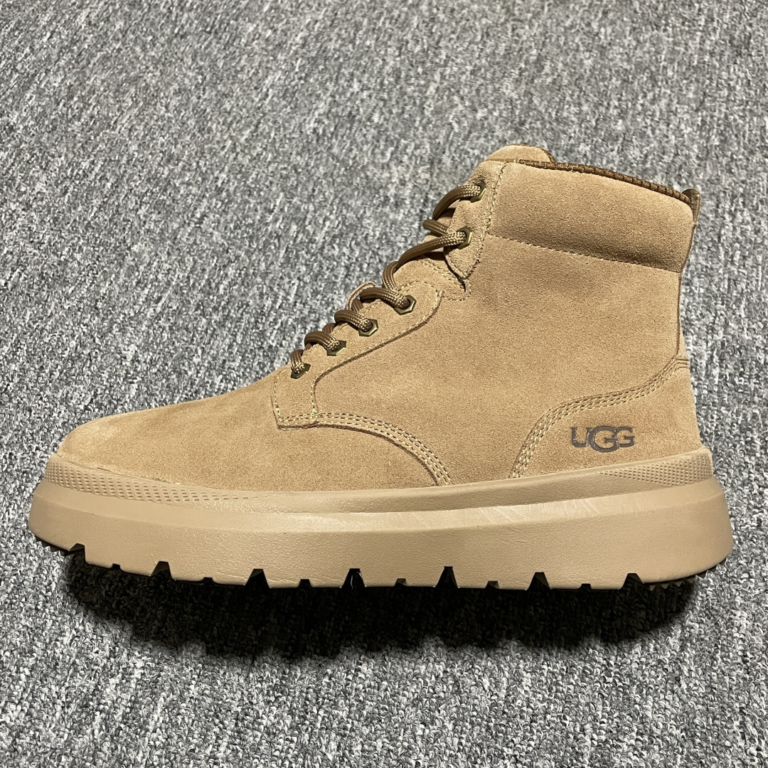 图片[5]-平台外贸专供 UGG Burleigh Boot 男士高帮雪地靴 1153750 十年品牌制鞋代工厂生产线出品 注重每一处细节 隆丰A级真羊皮毛一体 完全遵循ZP工艺流程打造 尺码：40 41 42 43 44 45-选品中心