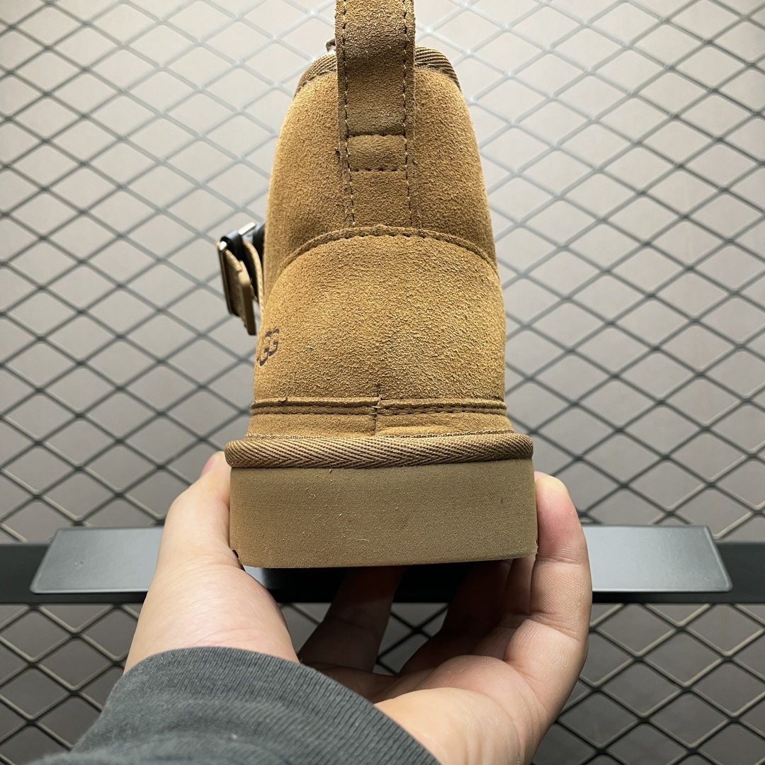 图片[2]-平台外贸专供 UGG Neumel 男士雪地靴 1130720 外贸平台充Z 高端零售专供品质 十年品牌制鞋代工厂生产线出品 注重每一处细节 隆丰A级真羊皮毛一体 完全遵循ZP工艺流程打造 尺码：39 40 41 42 43 44 45-选品中心