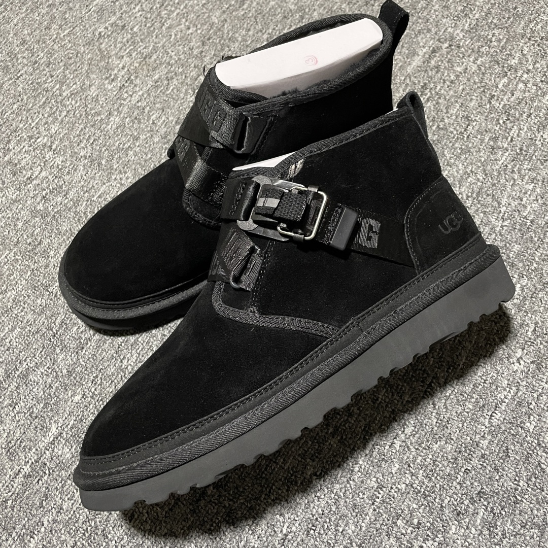 图片[4]-平台外贸专供 UGG Neumel 男士雪地靴 1130720 外贸平台充Z 高端零售专供品质 十年品牌制鞋代工厂生产线出品 注重每一处细节 隆丰A级真羊皮毛一体 完全遵循ZP工艺流程打造 尺码：39 40 41 42 43 44 45-选品中心