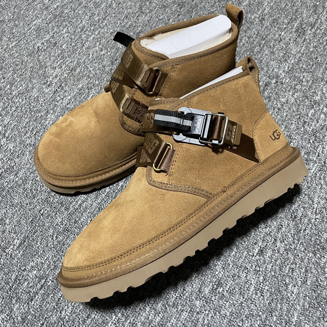 图片[4]-平台外贸专供 UGG Neumel 男士雪地靴 1130720 外贸平台充Z 高端零售专供品质 十年品牌制鞋代工厂生产线出品 注重每一处细节 隆丰A级真羊皮毛一体 完全遵循ZP工艺流程打造 尺码：39 40 41 42 43 44 45-选品中心