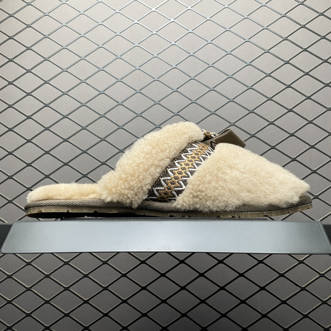 图片[3]-平台外贸专供 UGG 女子蝴蝶结半拖拖鞋 1158266 十年品牌制鞋代工厂生产线出品 注重每一处细节 隆丰A级真羊皮毛一体 完全遵循ZP工艺流程打造 尺码：35 36 37 38 39 40-选品中心