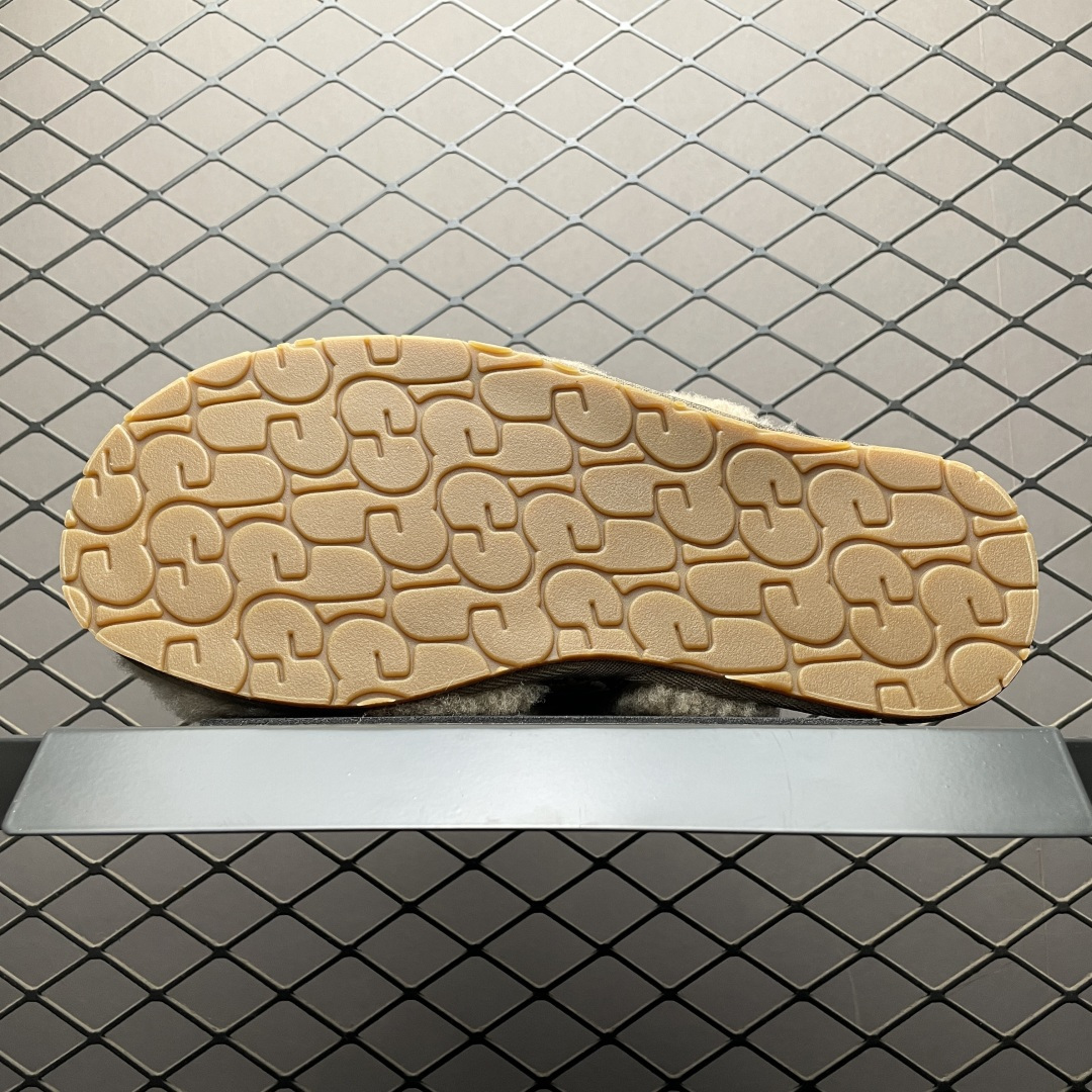 图片[5]-平台外贸专供 UGG 女子蝴蝶结半拖拖鞋 1158266 十年品牌制鞋代工厂生产线出品 注重每一处细节 隆丰A级真羊皮毛一体 完全遵循ZP工艺流程打造 尺码：35 36 37 38 39 40-选品中心