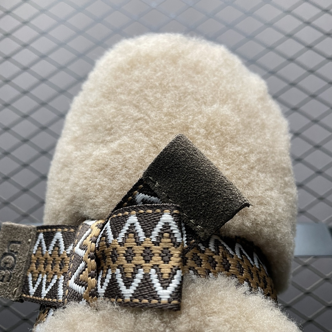 图片[7]-平台外贸专供 UGG 女子蝴蝶结半拖拖鞋 1158266 十年品牌制鞋代工厂生产线出品 注重每一处细节 隆丰A级真羊皮毛一体 完全遵循ZP工艺流程打造 尺码：35 36 37 38 39 40-选品中心