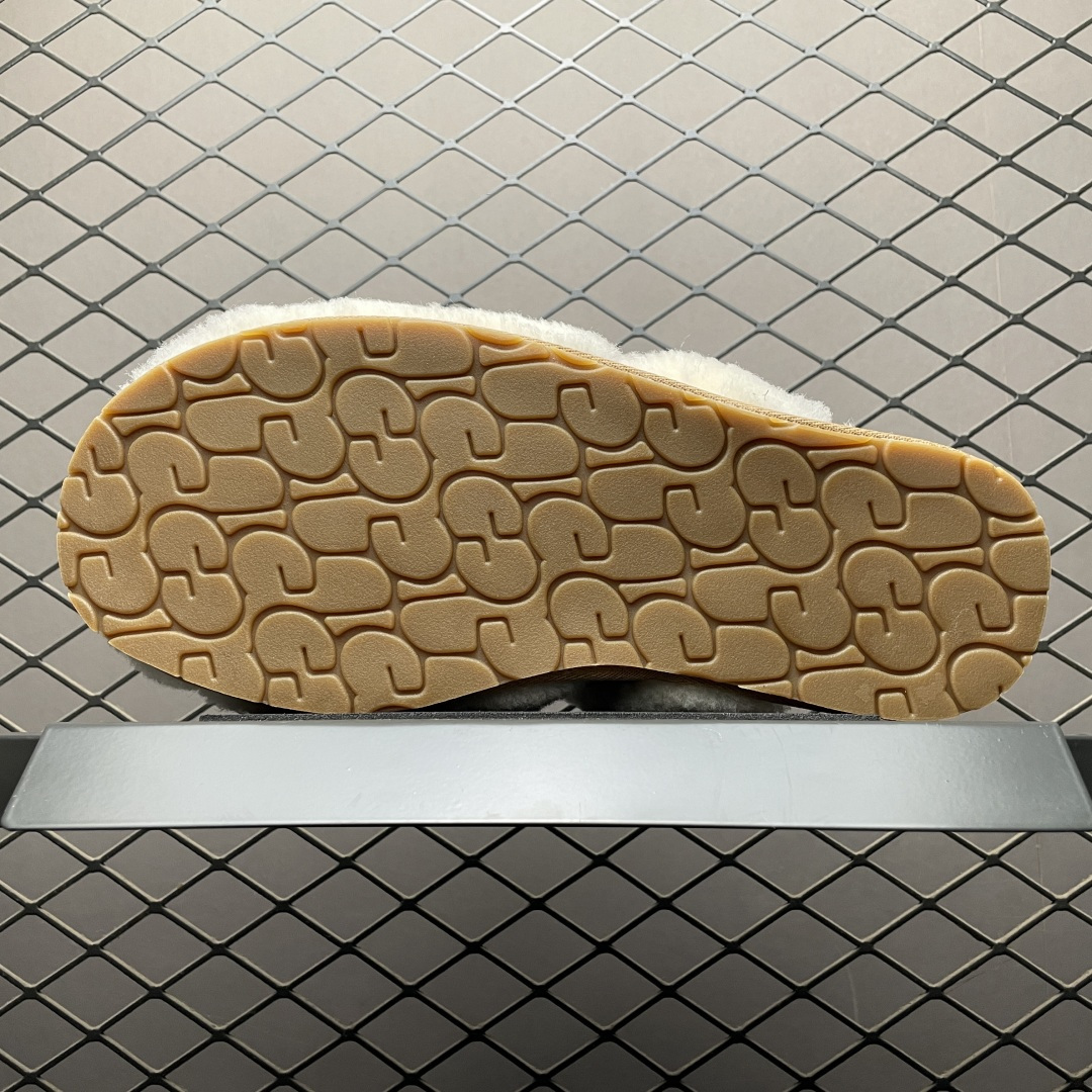 图片[5]-平台外贸专供 UGG 女子蝴蝶结半拖拖鞋 1158266 十年品牌制鞋代工厂生产线出品 注重每一处细节 隆丰A级真羊皮毛一体 完全遵循ZP工艺流程打造 尺码：35 36 37 38 39 40-选品中心