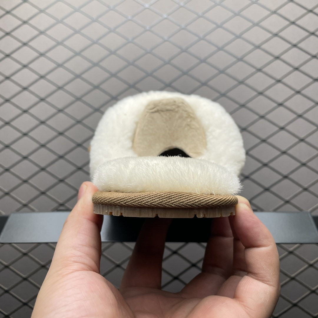 图片[2]-平台外贸专供 UGG 女子蝴蝶结半拖拖鞋 1158266 十年品牌制鞋代工厂生产线出品 注重每一处细节 隆丰A级真羊皮毛一体 完全遵循ZP工艺流程打造 尺码：35 36 37 38 39 40-选品中心