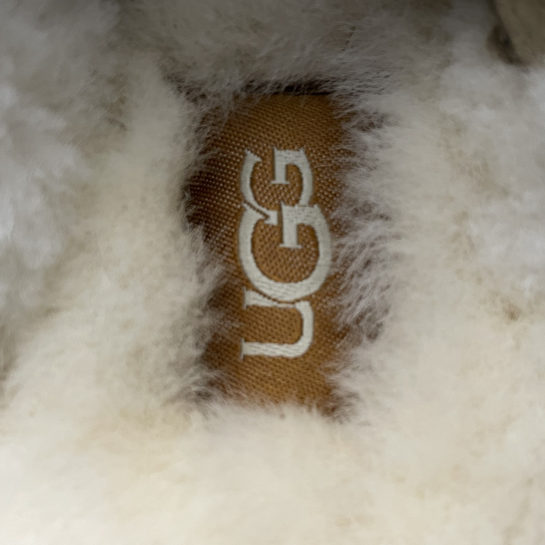 图片[8]-平台外贸专供 UGG 女子蝴蝶结半拖拖鞋 1158266 十年品牌制鞋代工厂生产线出品 注重每一处细节 隆丰A级真羊皮毛一体 完全遵循ZP工艺流程打造 尺码：35 36 37 38 39 40-选品中心