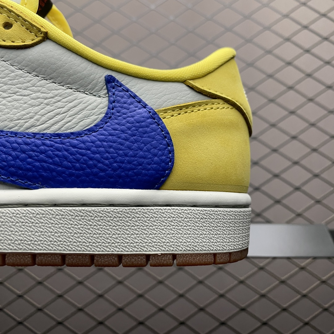 图片[4]-Travis Scott x Air Jordan 1 AJ1乔1低帮倒钩 DZ4137-700 大厂代工流水线打造 纯原级既视感 细节随意对比 尺码：40 40.5 41 42 42.5 43 44 44.5 45 46 47.5-选品中心