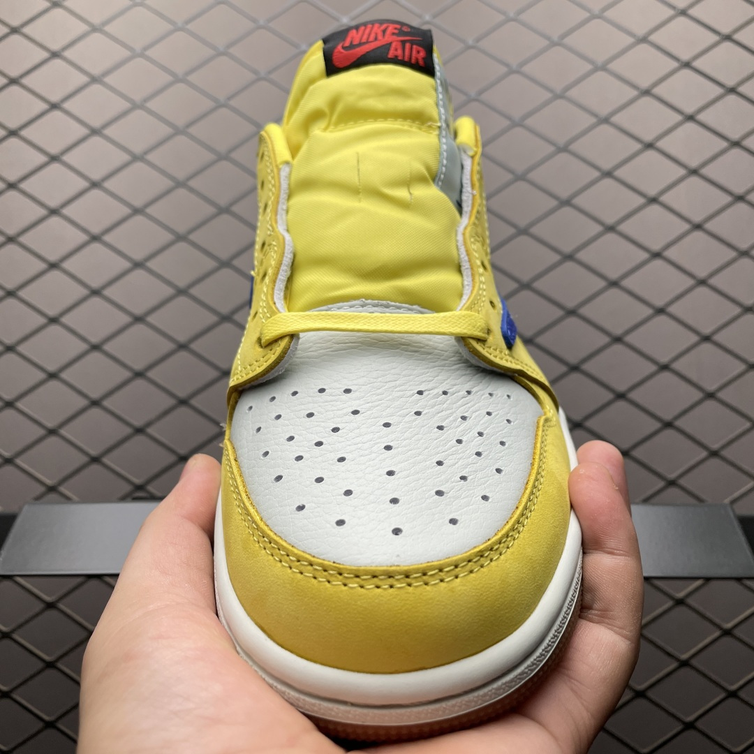 图片[9]-Travis Scott x Air Jordan 1 AJ1乔1低帮倒钩 DZ4137-700 大厂代工流水线打造 纯原级既视感 细节随意对比 尺码：40 40.5 41 42 42.5 43 44 44.5 45 46 47.5-选品中心