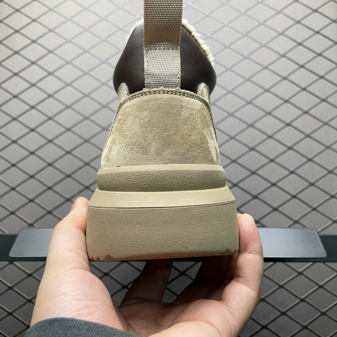 图片[2]-UGG 客制款 中帮男士休闲鞋雪地靴马丁靴系列 U6339M 广东大厂品质 秋冬新款 时尚潮流搭配 面料釆用意大利进口磨砂牛皮 全鞋真牛皮材料 大底到五金都是代工厂原材料制作 日常随意搭配 型男必备 尺码：39 40 41 42 43 44-选品中心